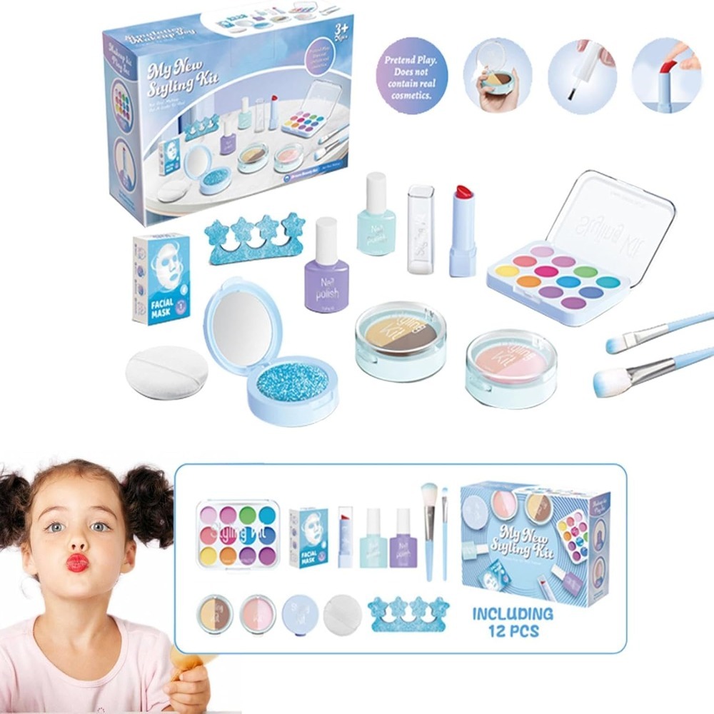Conjunto de Maquiagem para Sal - Beauty Makeup Kit For Girls avaliação e preço