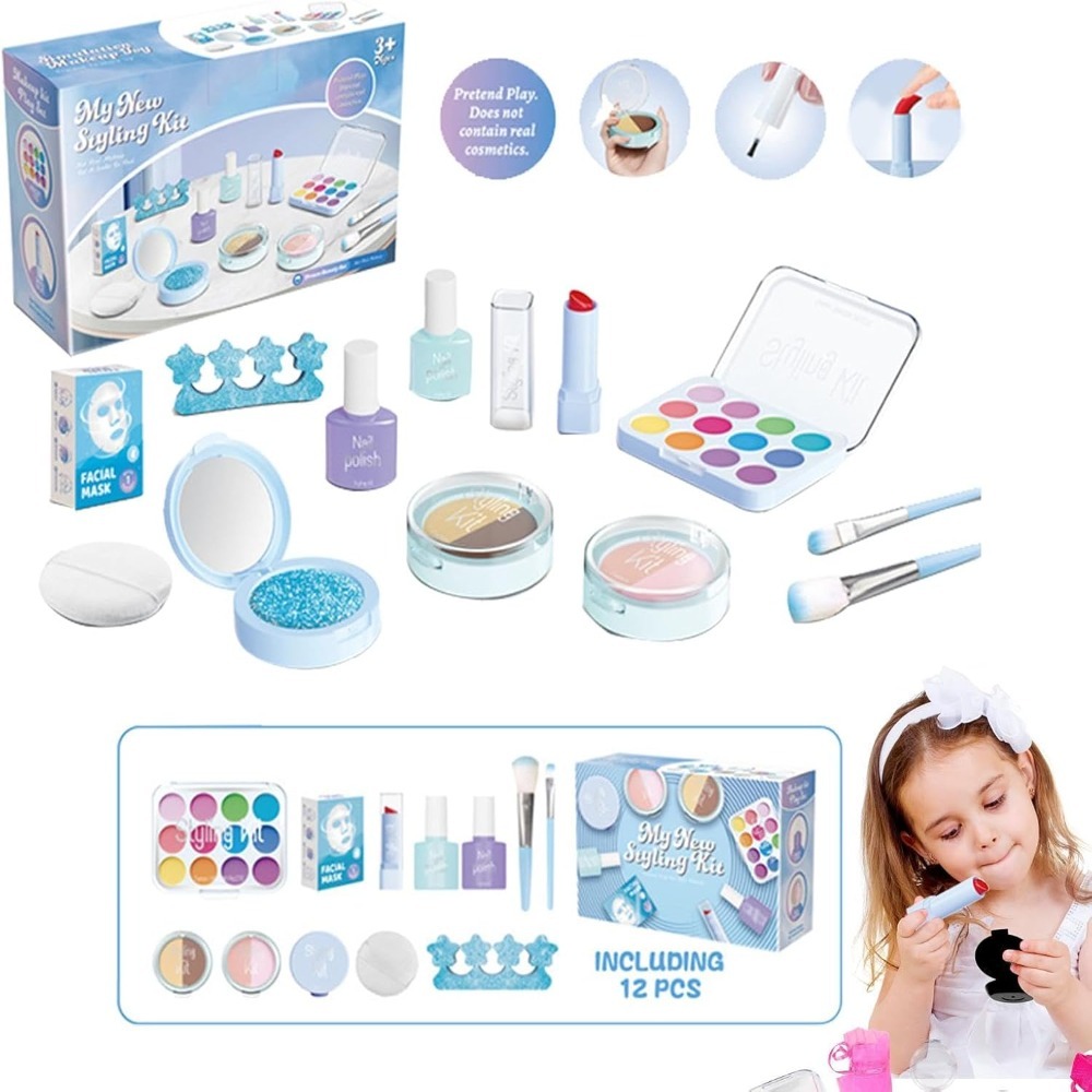 Conjunto de Maquiagem para Sal - Beauty Makeup Kit For Girls avaliação e preço