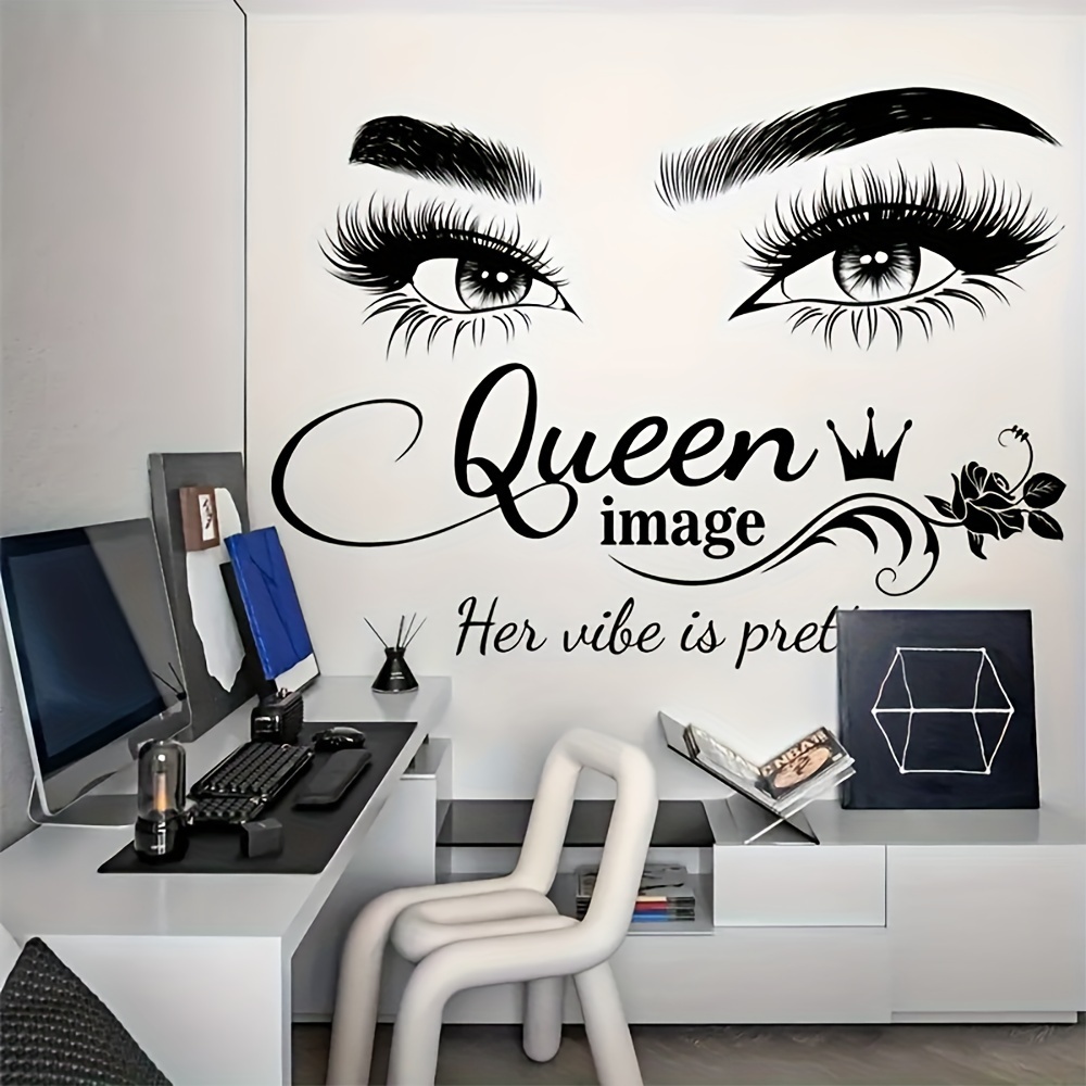 Adesivo de parede com coroa de - Beauty And Makeup Studio avaliação e preço