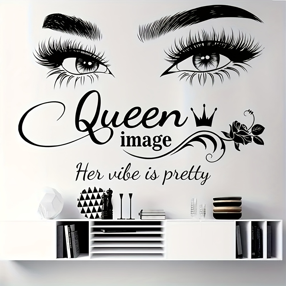 Adesivo de parede com coroa de - Beauty And Makeup Studio avaliação e preço
