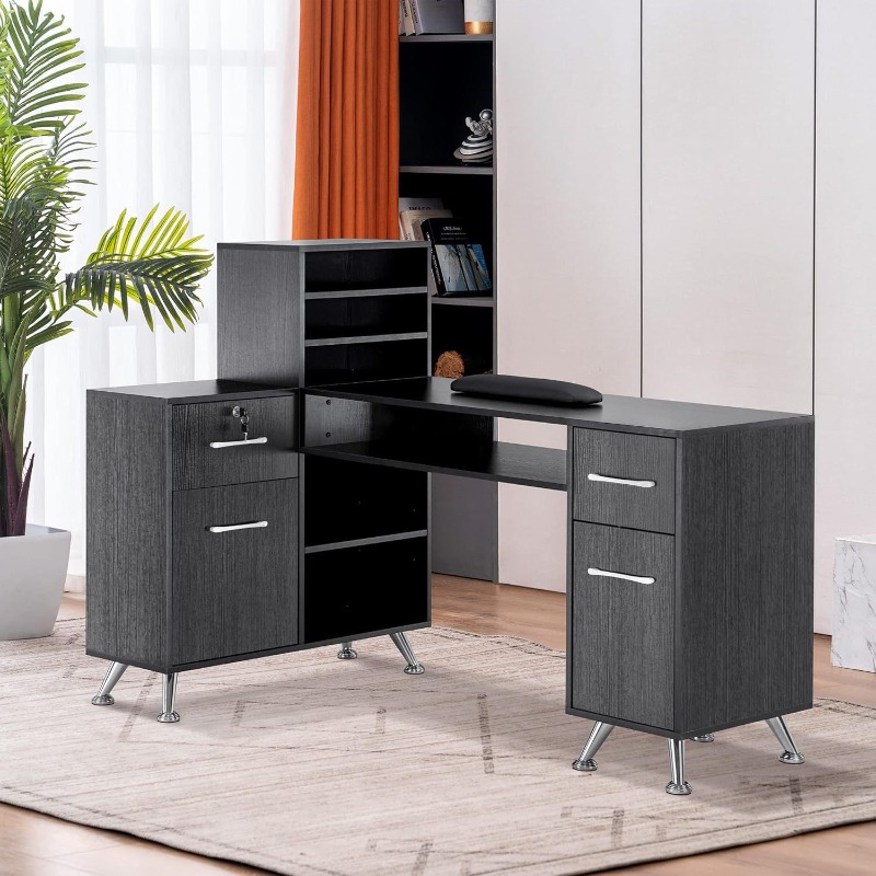 Mesa de maquiagem e manicure e - Beauty Makeup Table avaliação e preço