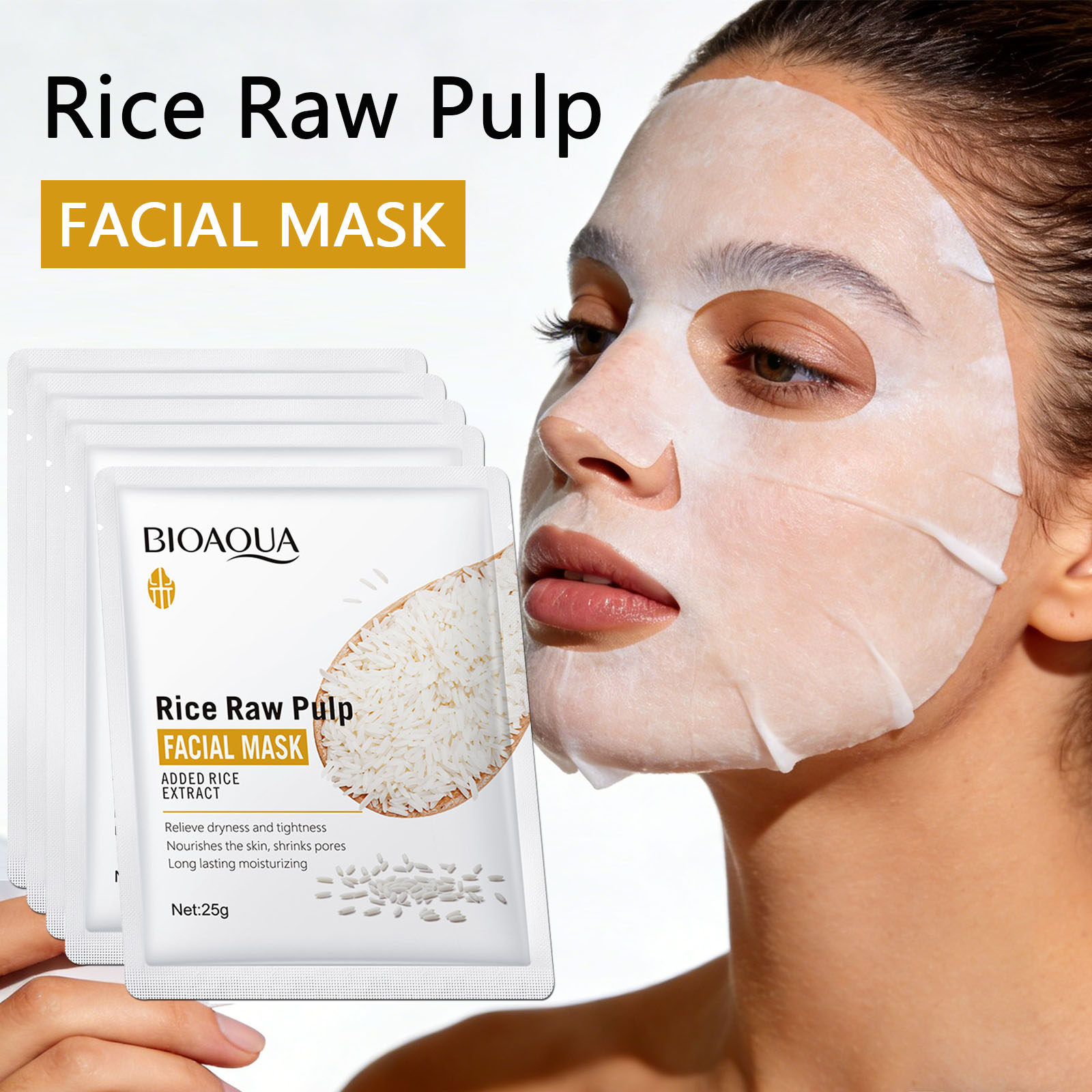 Máscaras Faciais de Polpa de A - Beauty Makeup Korean avaliação e preço