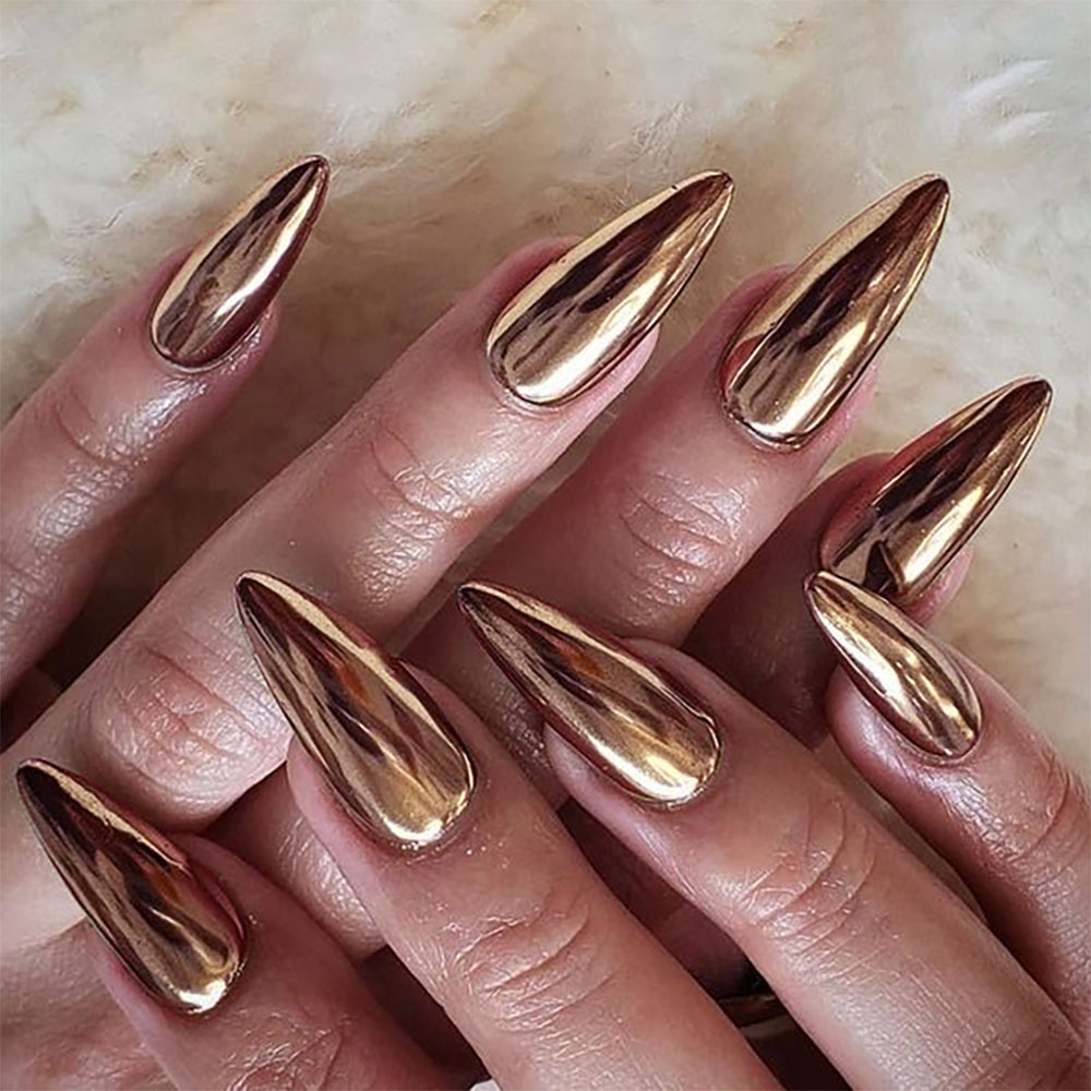 24 pçs cabeça redonda capa com - Nail Extension Tips avaliação e preço